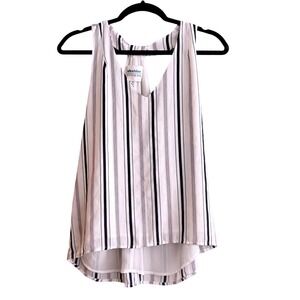 Alice Blue Stitch Fix Striped Tank Top Womens Size SP